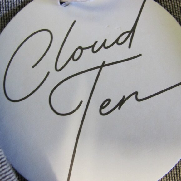 CLOUD TEN LADIES BLACK DENIM BLINGED BODY CON DRESS NWT - Picture 11 of 12